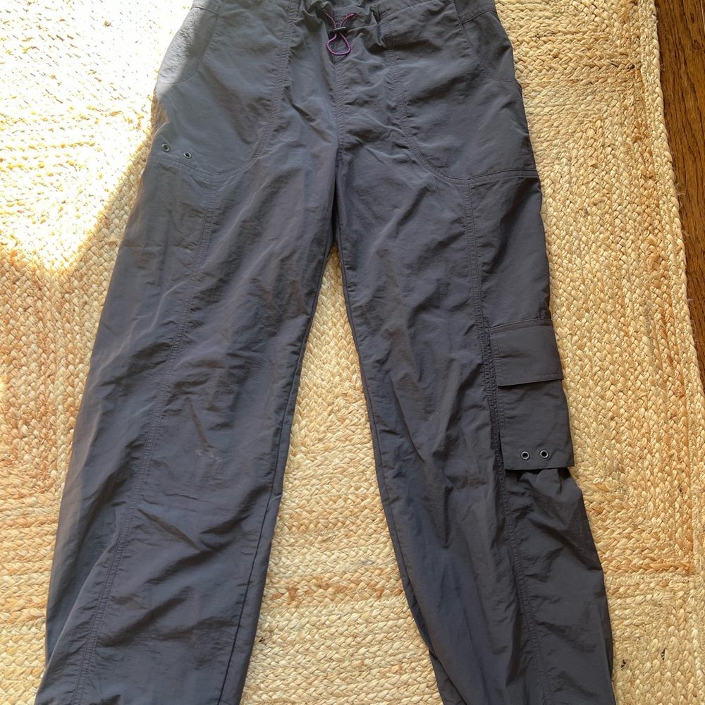 Women's Charcoal Cargo Pants